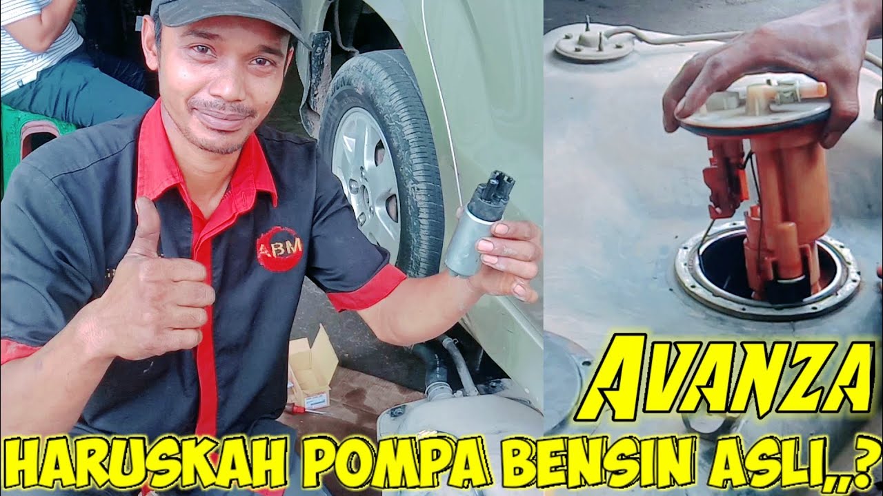 cara ganti pompa bensin dan ciri-ciri kerusakannya, kebanyakan avanza gemuruh di kabin