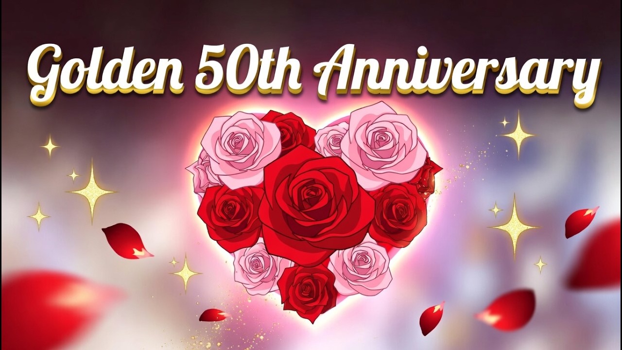 50th Wedding Anniversary Song 💛 Golden Love | 50 Years Together #50thAnniversary #GoldenAnniversary