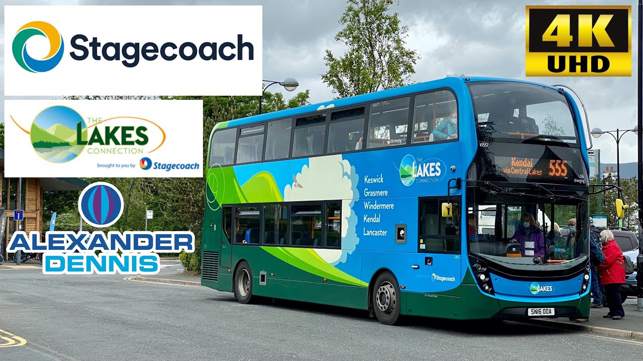 [Stagecoach: 555 Lancaster to Keswick] Alexander Dennis Enviro400MMC Lakes Connection(10557/SN16OOA)
