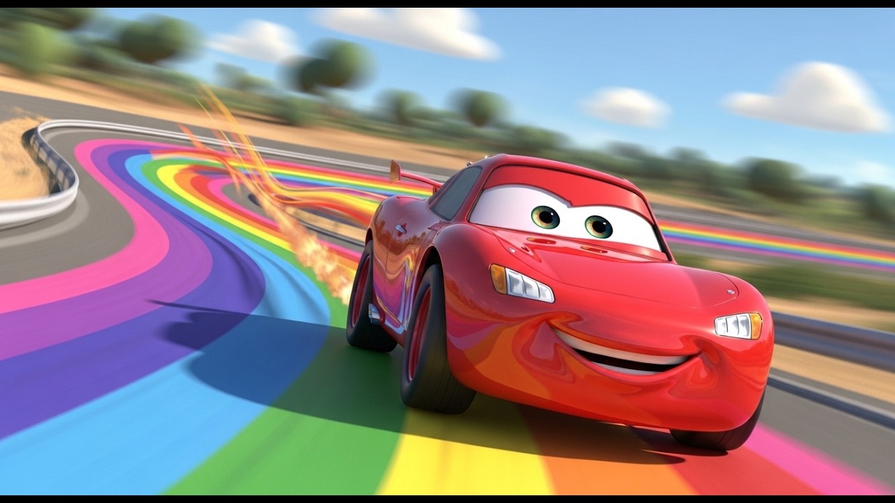 Vroom Vroom Little Red Car | Classic Car Song for Toddlers & Kids
