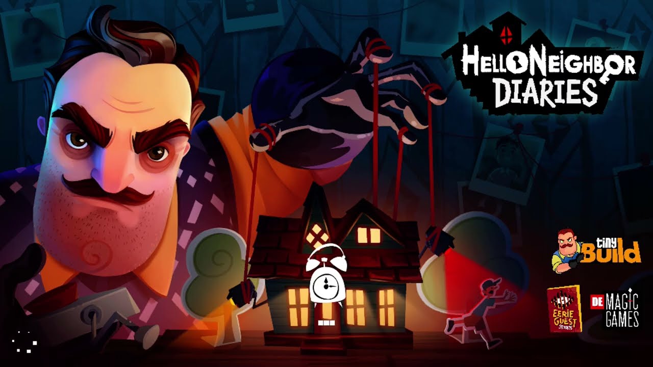 Playing a copy of hello nieghbor