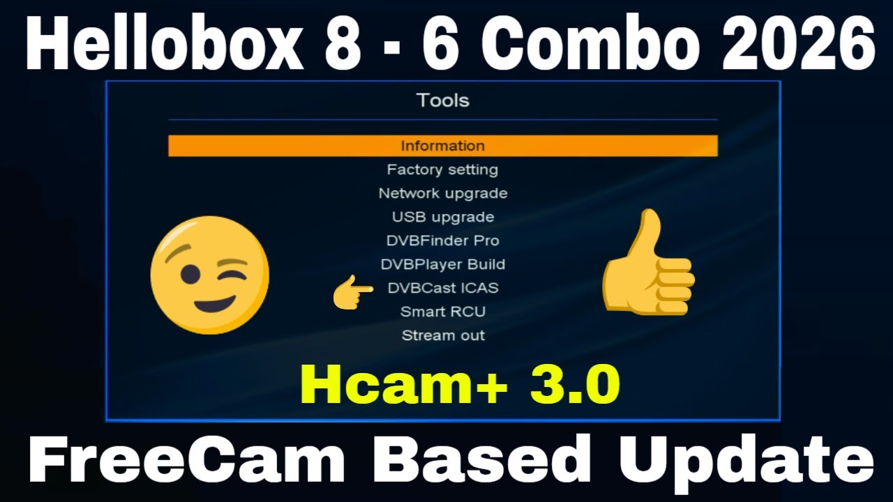 Hellobox 8 and Helobox 6Combo Hcam+ Update 2026, Hellobox Software 2026, Hellobox F*reeCam update
