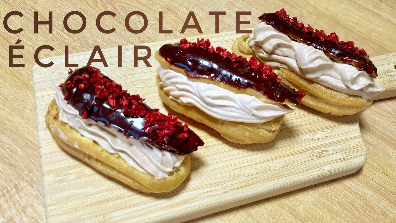 【バレンタインに！】チョコクリームエクレアのレシピ
