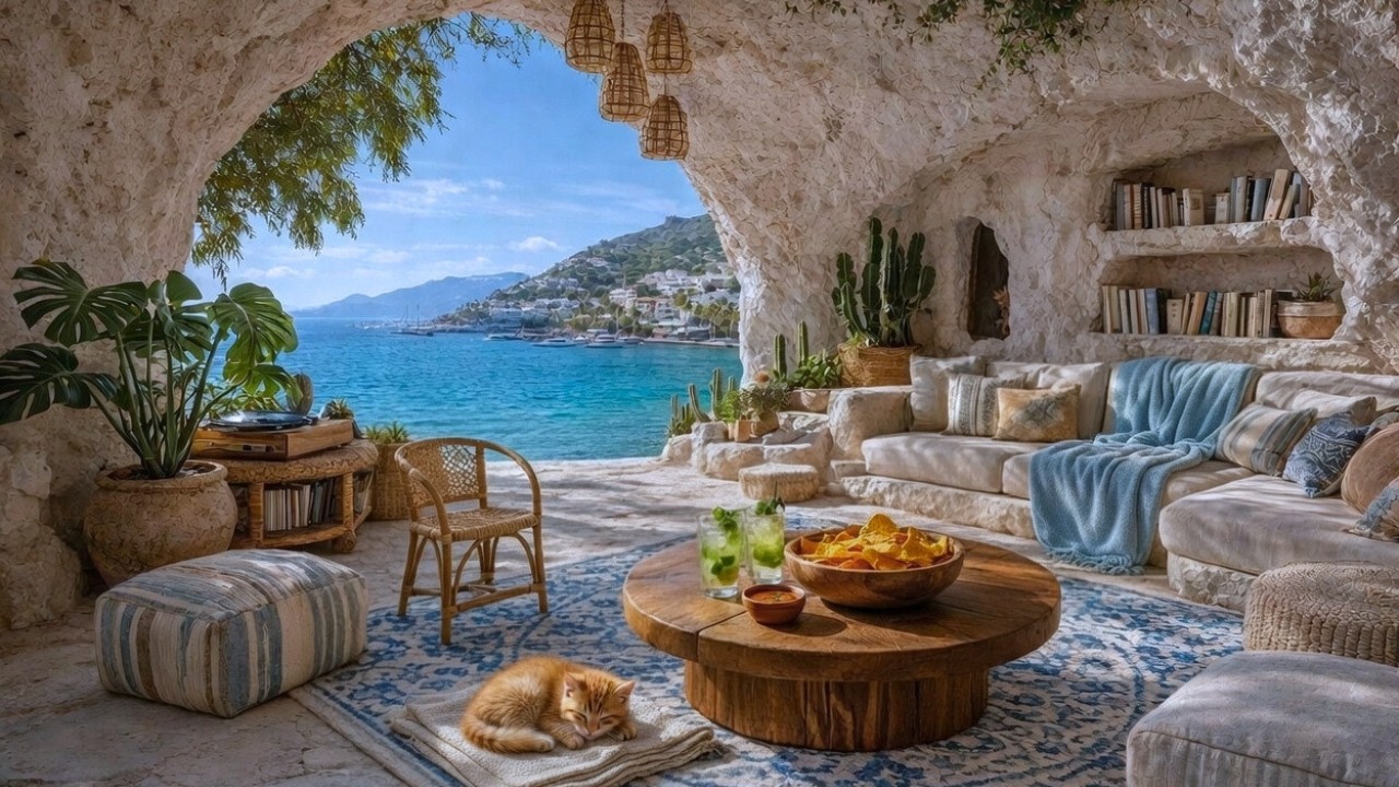 Nap in a Sun-Drenched Ocean Cave & Let the Waves Wash Your Stress Away
