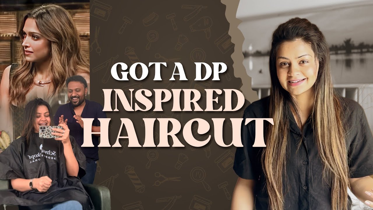 Got a Deepika Padukone inspired HAIRCUT 💃🏼 | Shilpa Bala | Vikas VKS