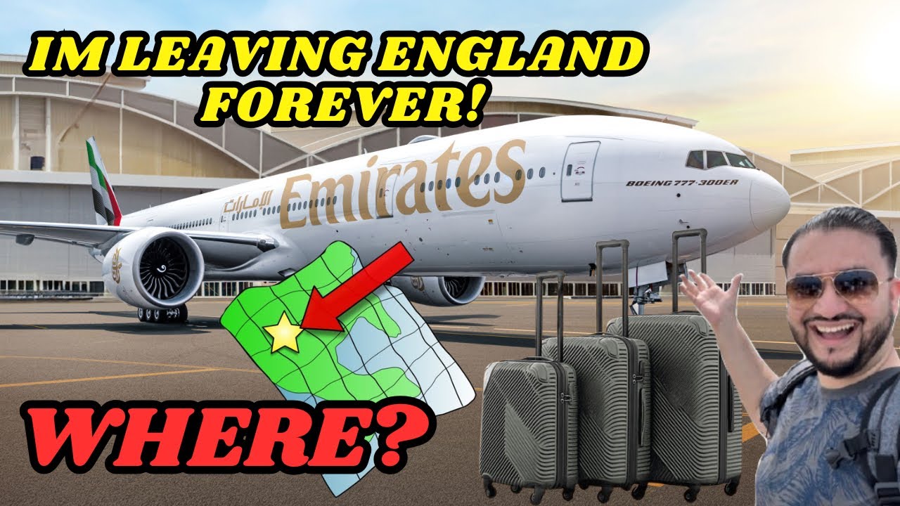 IM LEAVING ENGLAND 🏴󠁧󠁢󠁥󠁮󠁧󠁿| WHICH COUNTRY AM I GOING TO | JOURNEY FROM LONDON STANSTED AIRPORT 