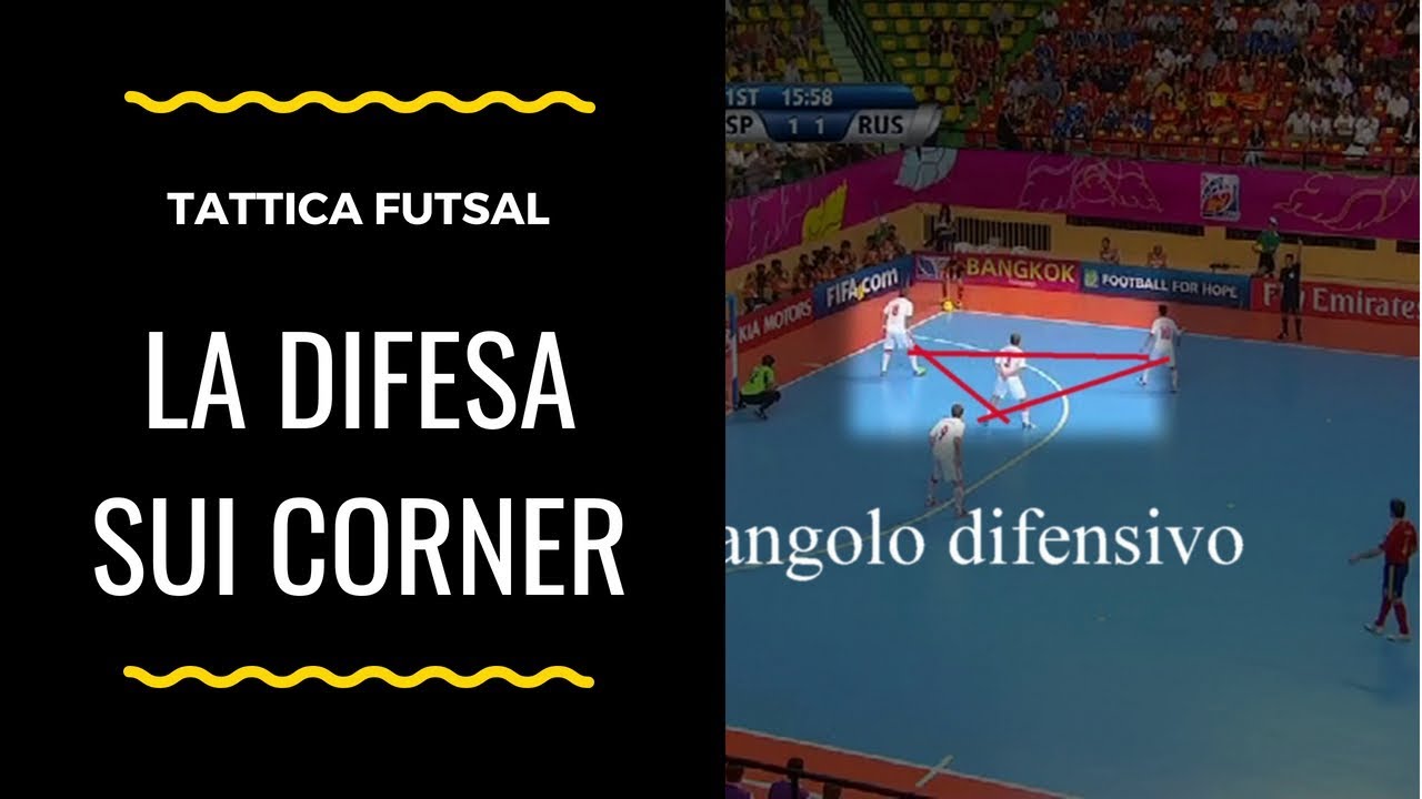 Tattica Futsal: la difesa dei corner