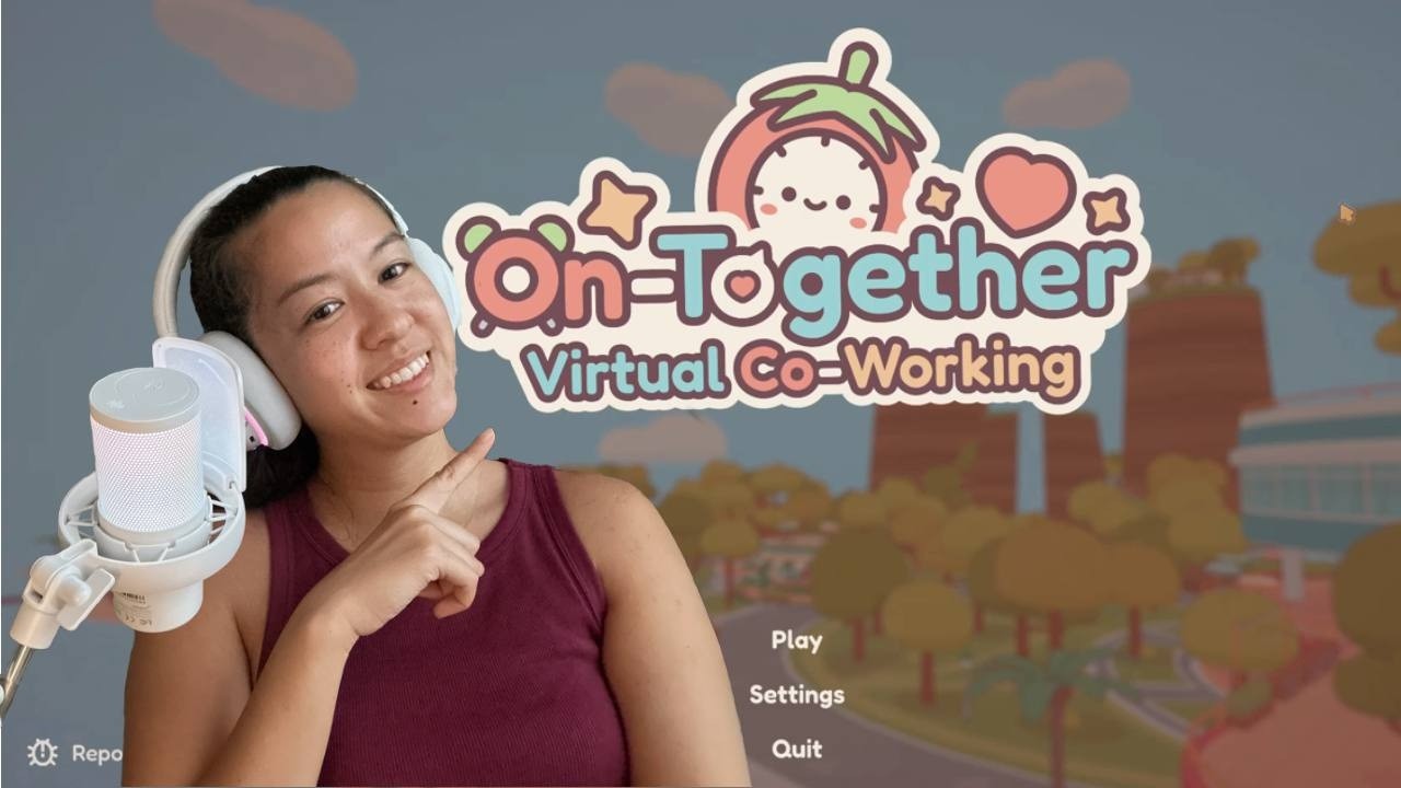 On-Together: Virtual Co-Working | Cozy Productivity Game First Look