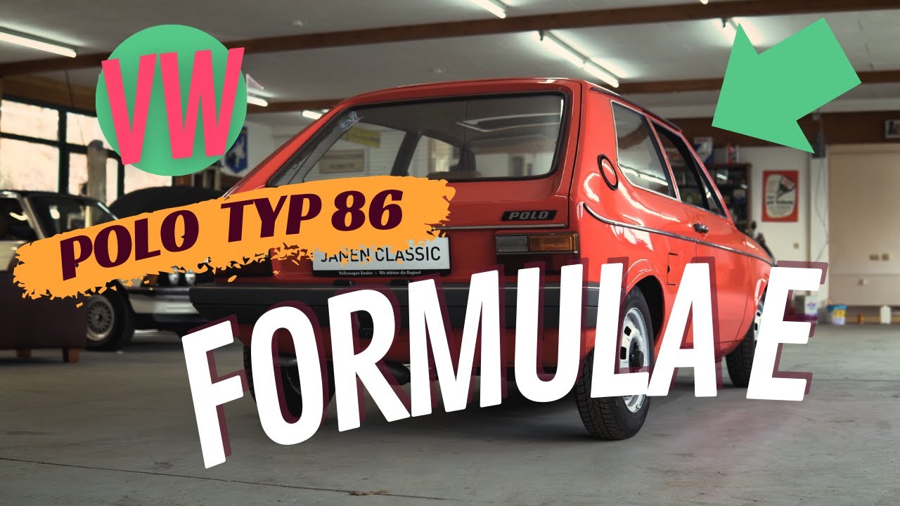 VW Polo I Typ 86 Formel E bei Jänen Classic