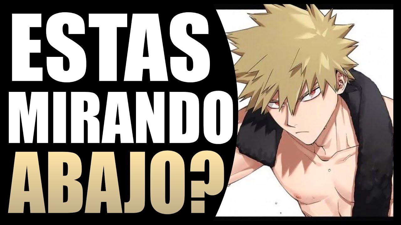 ¿Estás mirando abajo? 😏 | Roleplay Español | ASMR Bakugou