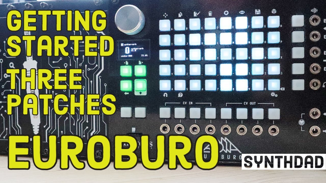 Zoia Euroburo // First impressions, 3 patch examples and how to make them