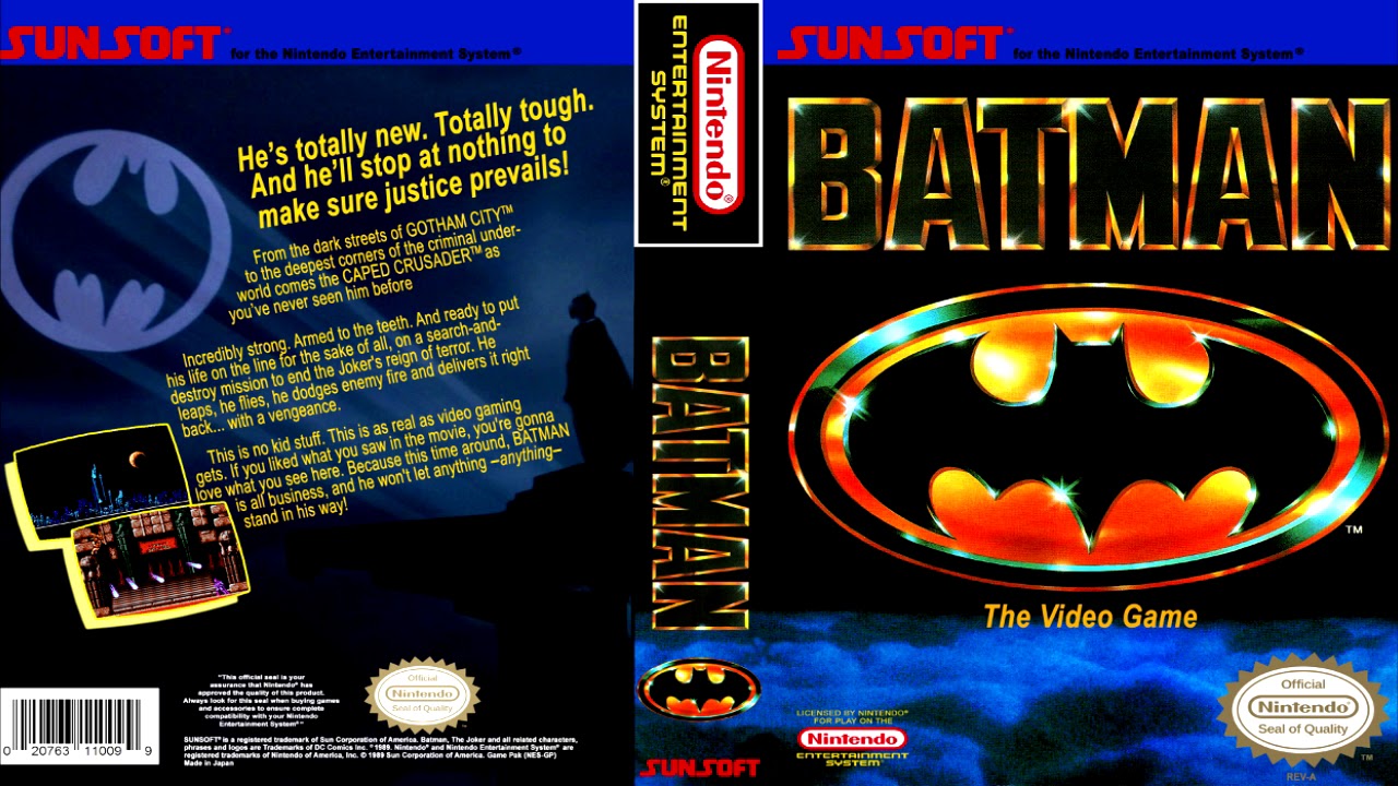 Batman (NES) - Stage 2 (12 minutes extended)