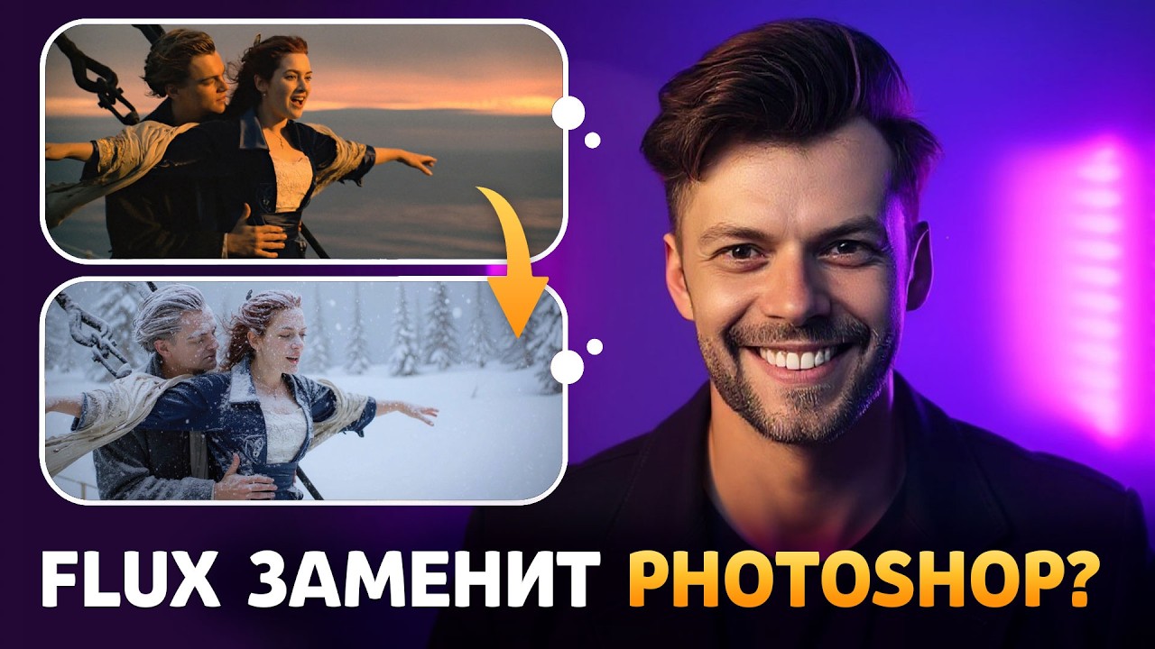 Flux Kontext: фотомагия за 1 клик &mdash; без фотошопа