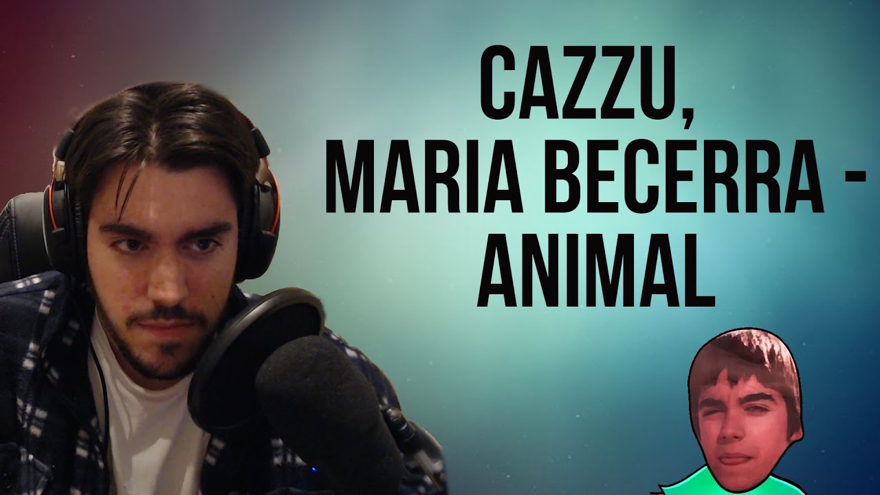 REACCIÓN A | MARIA BECERRA, CAZZU - ANIMAL (OFFICIAL VIDEO)