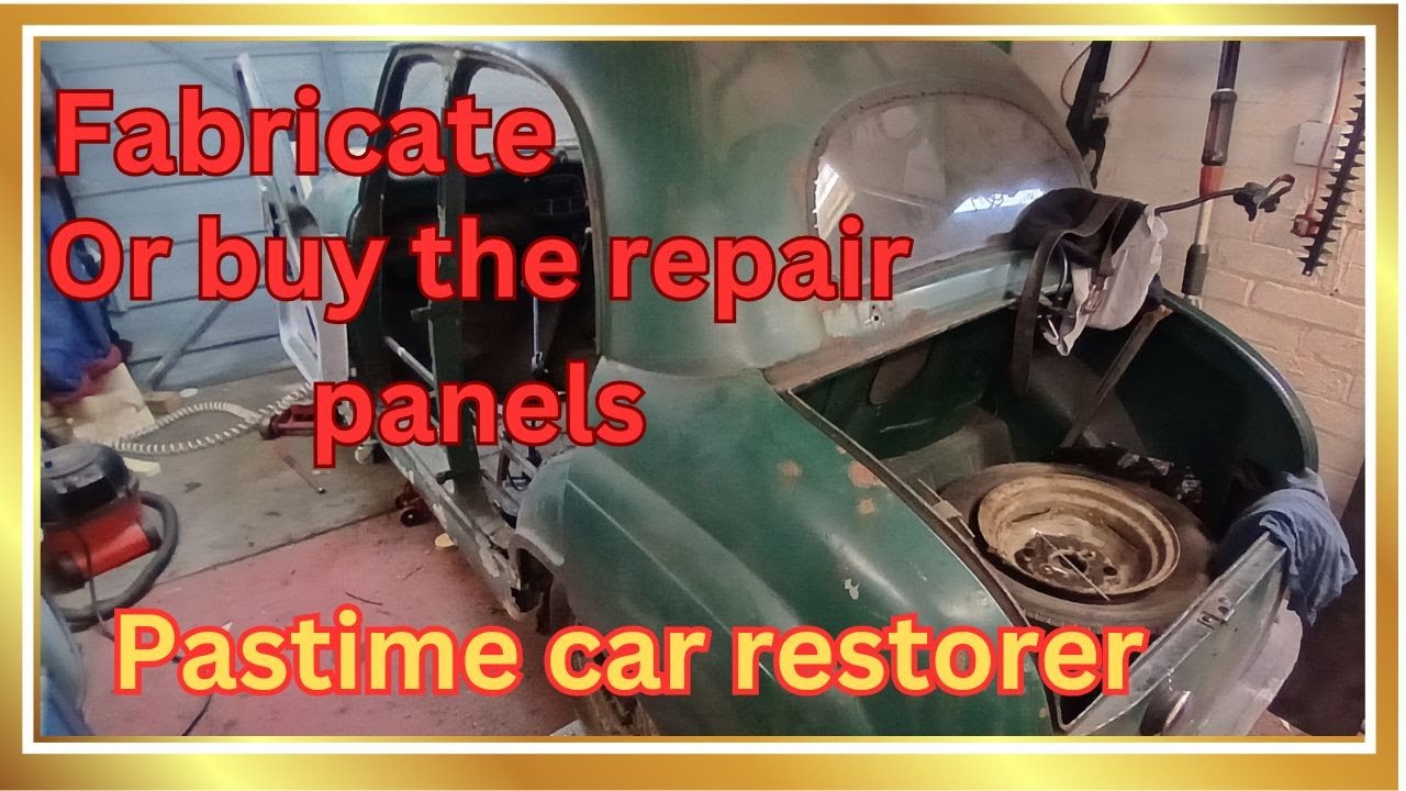 Fabricate or buy repair panels, that is the question on my Austin A30/35 #classiccar #restoration