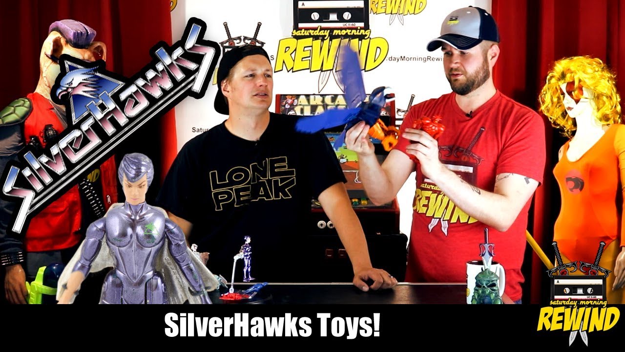 SilverHawks 80's TOYS By Kenner (Vintage Toy / Action Figure Show)