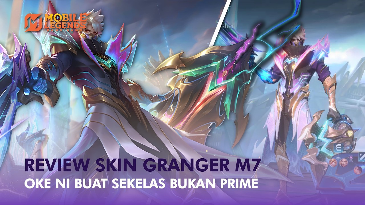 Walaupun ungu banget, tapi bole la untuk ukuran M7 biasa | Mobile Legends: Bang Bang