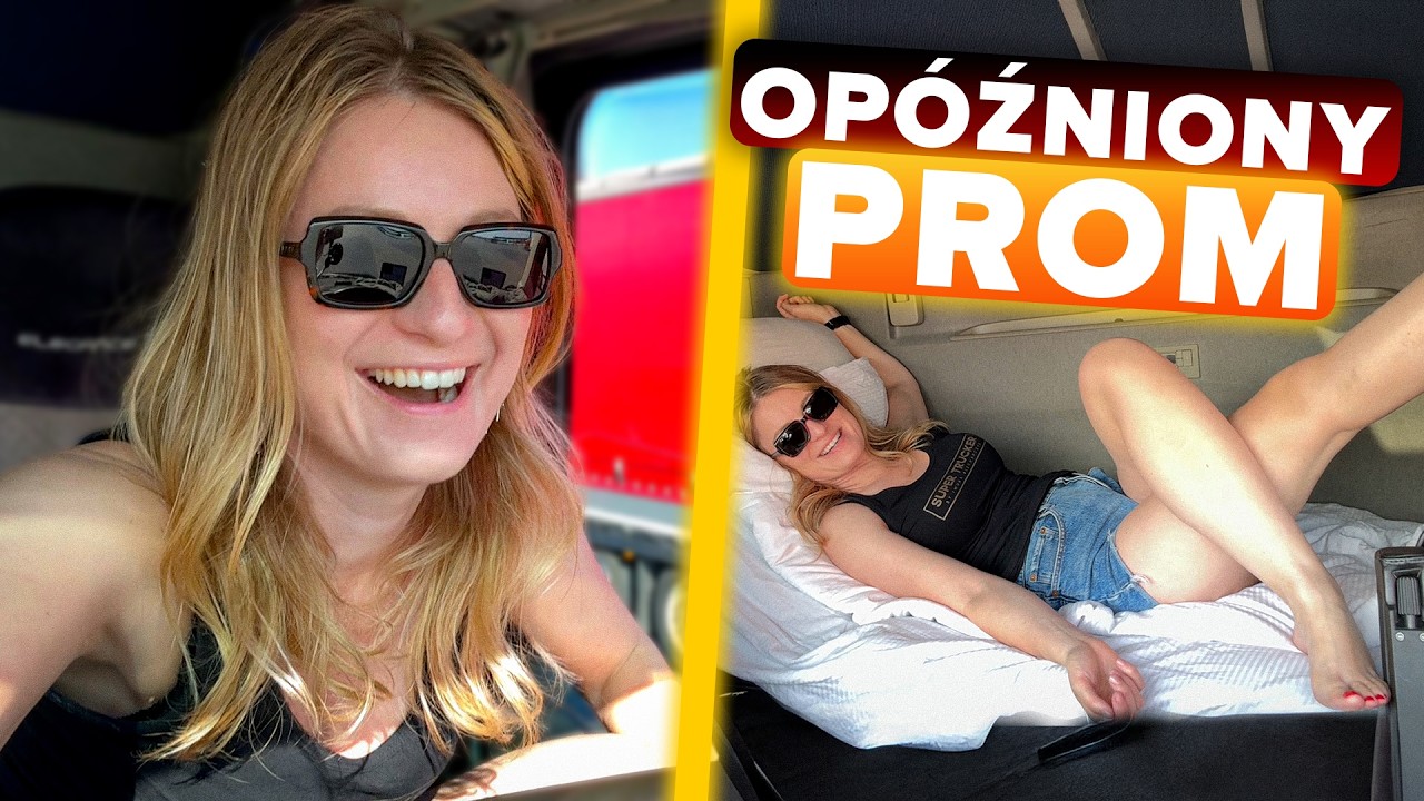 OPÓŹNIONY prom do SZWECJI! DELAYED ferry to SWEDEN!