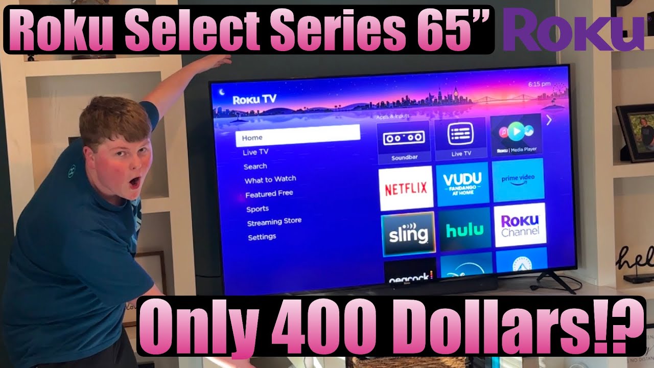ВСЕГО 400 БАКСОВ?!? | Roku Select Series 65