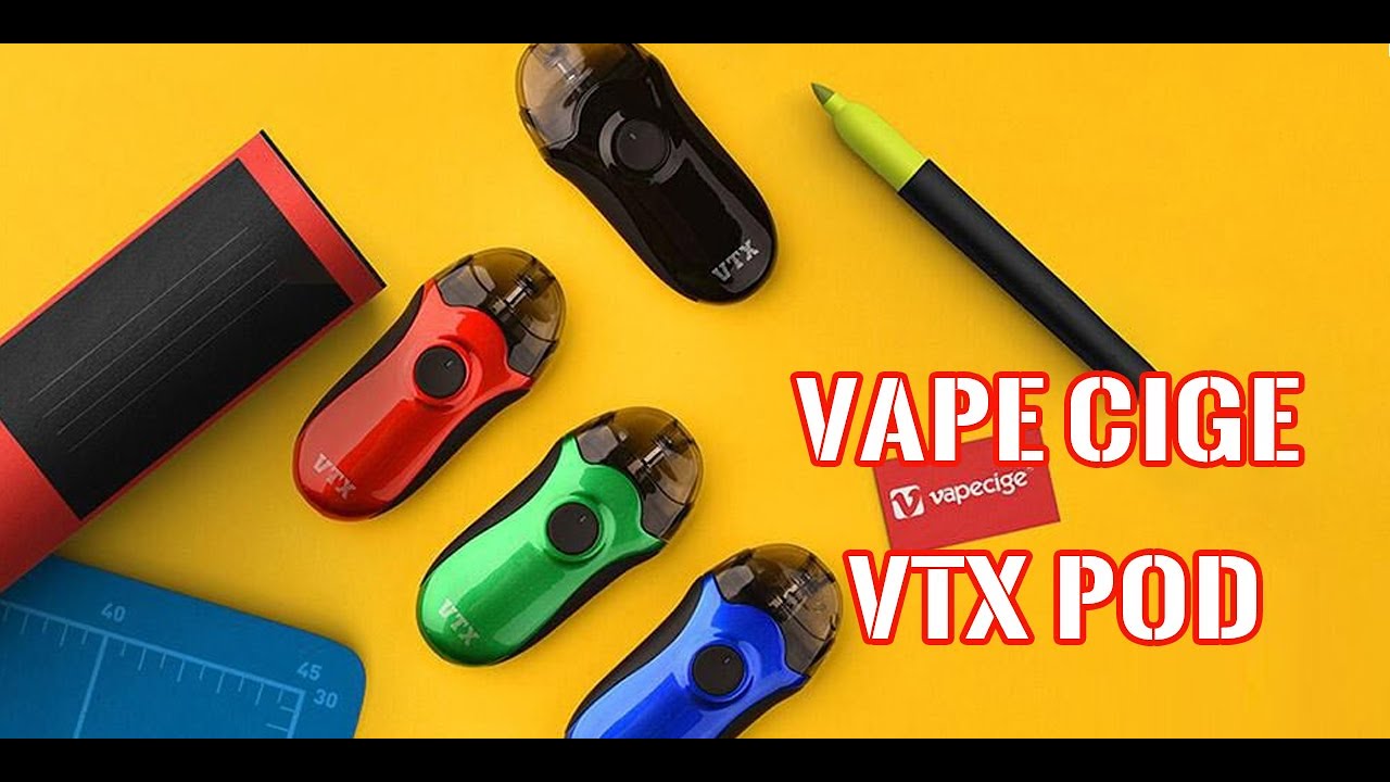 Vape cige VTX POD Unboxing