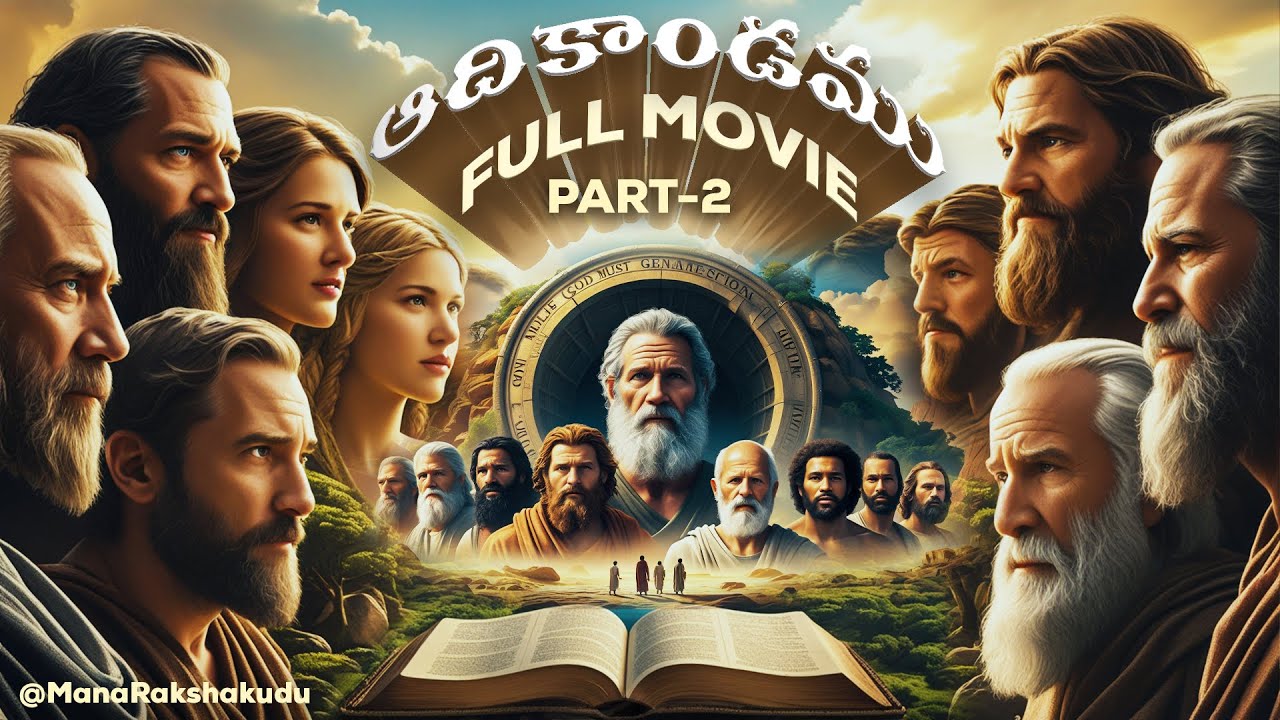 Part - 2 🌍ఆదికాండము Telugu Full Movie | The Book of Genesis Telugu Full Movie | Genesis Chapter 1-50