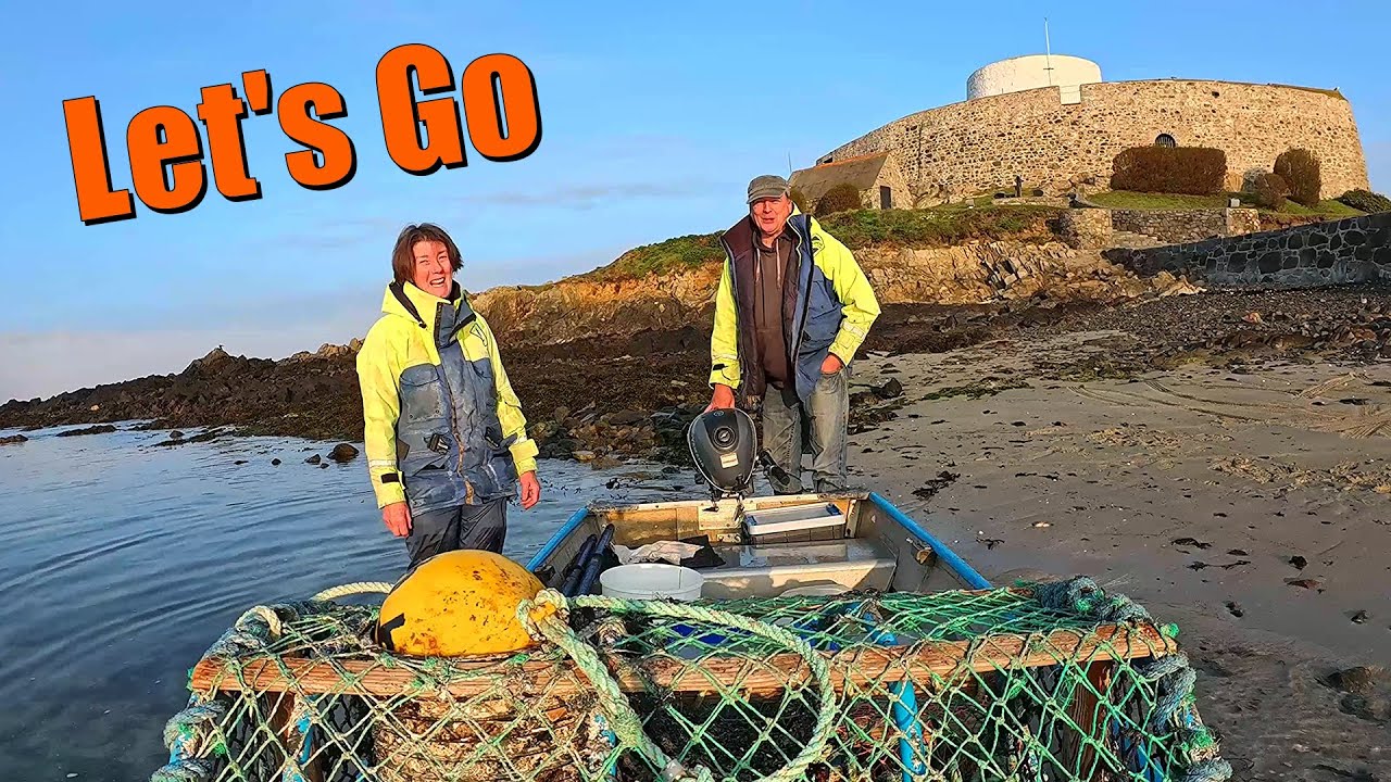First Pots Dropped & Hauled From The Dinghy 2025 A New Season Begins