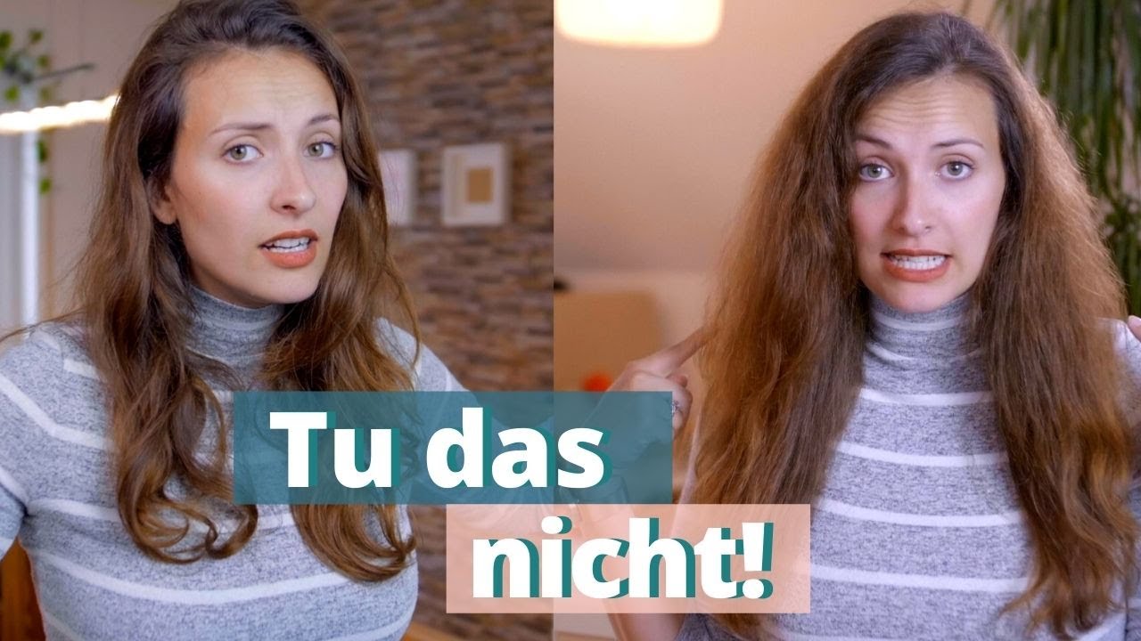 Haarroutine-FAIL! So sollte man Locken nicht föhnen!