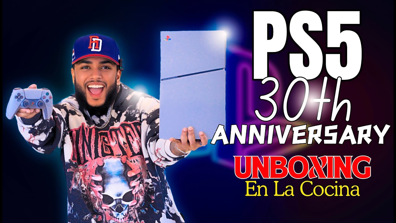 UNBOXING EN LA COCINA: PS5 30th ANNIVERSARY EDITION