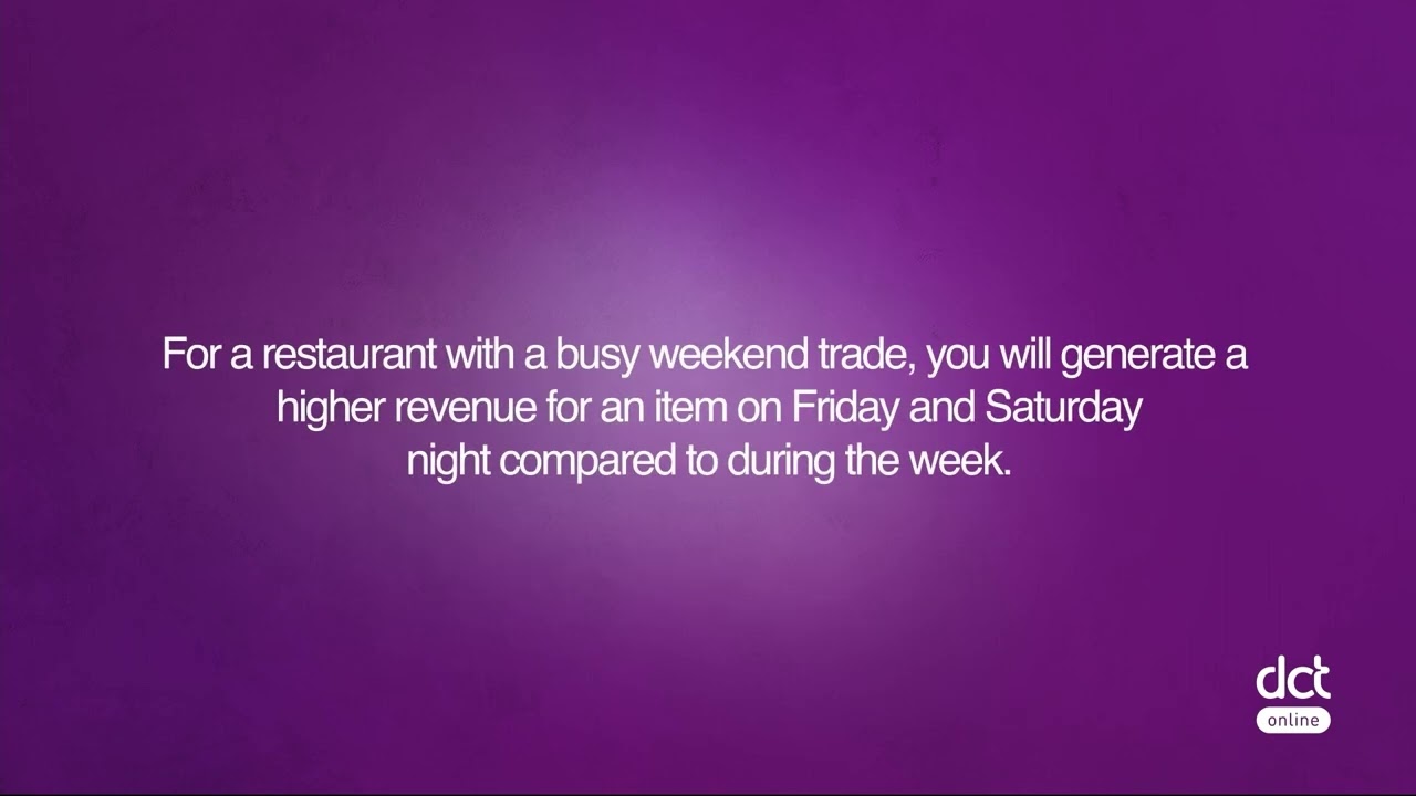 Lesson 5.3 Demand-based Pricing