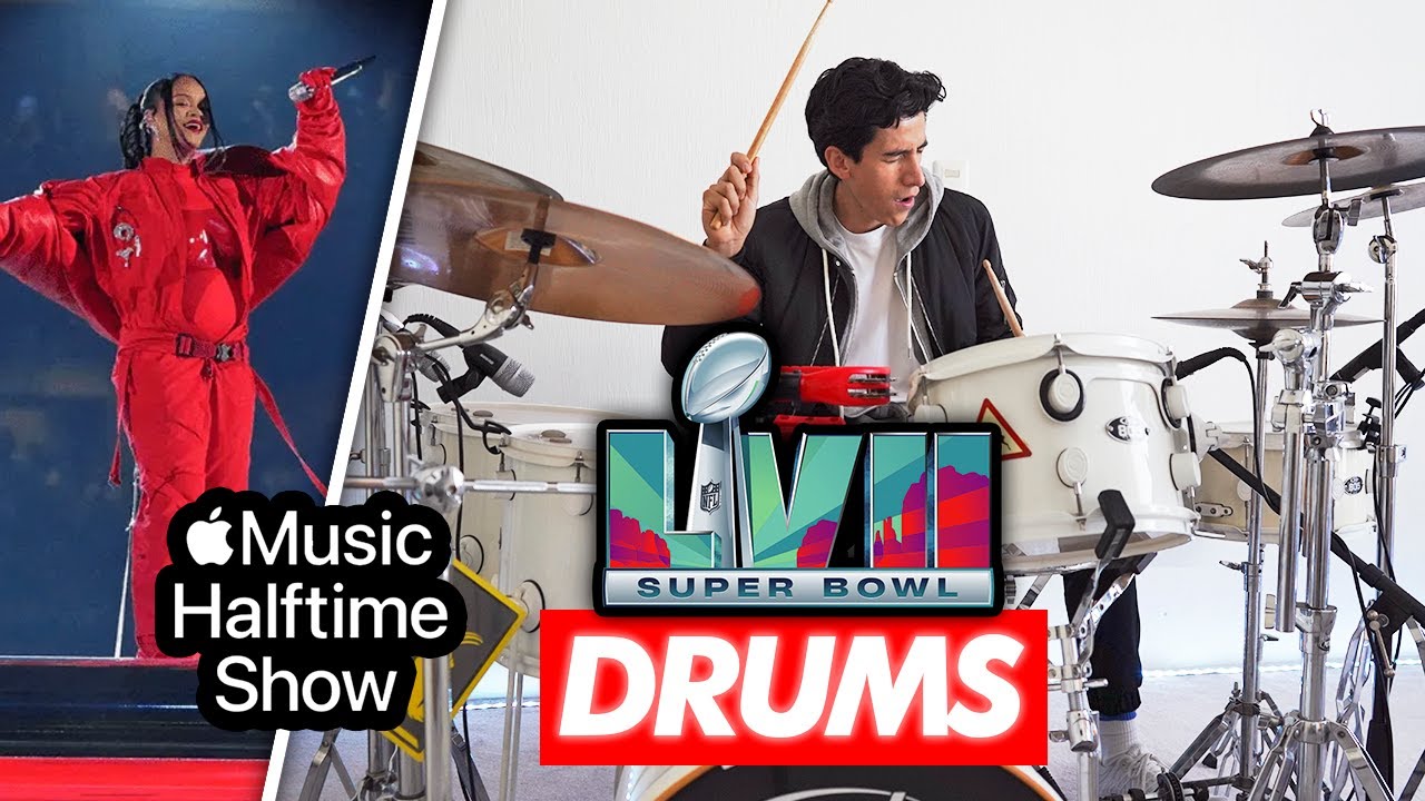 Rihanna - Super Bowl LVII Halftime Show (*DRUM COVER*)