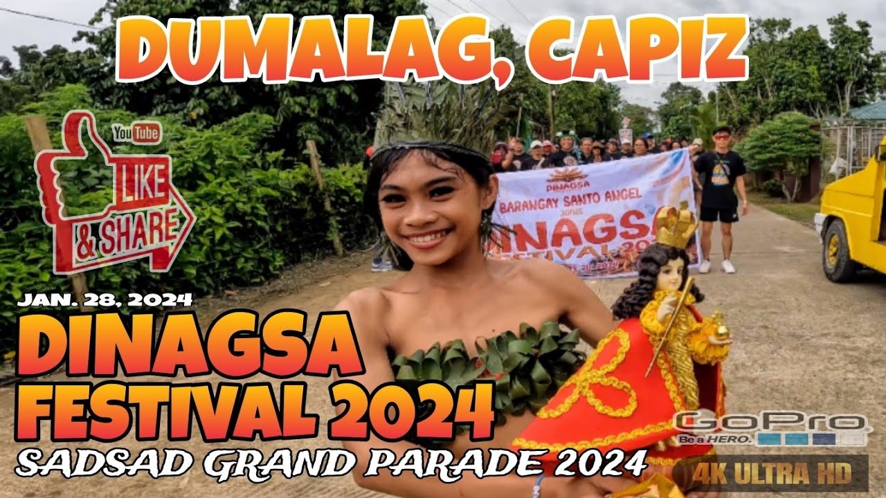DINAGSA FESTIVAL STREET DANCING GRAND PARADE 2024 | DUMALAG, CAPIZ Jan. 28, 2024