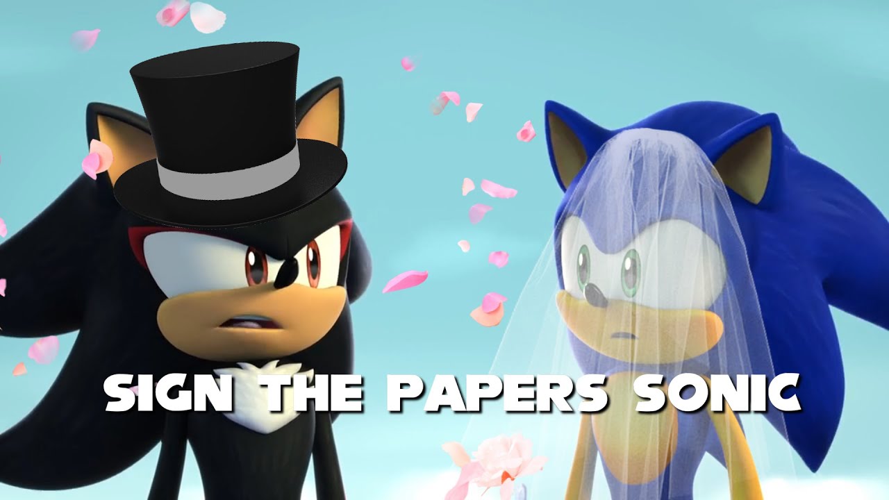SIGN THE PAPERS SONIC