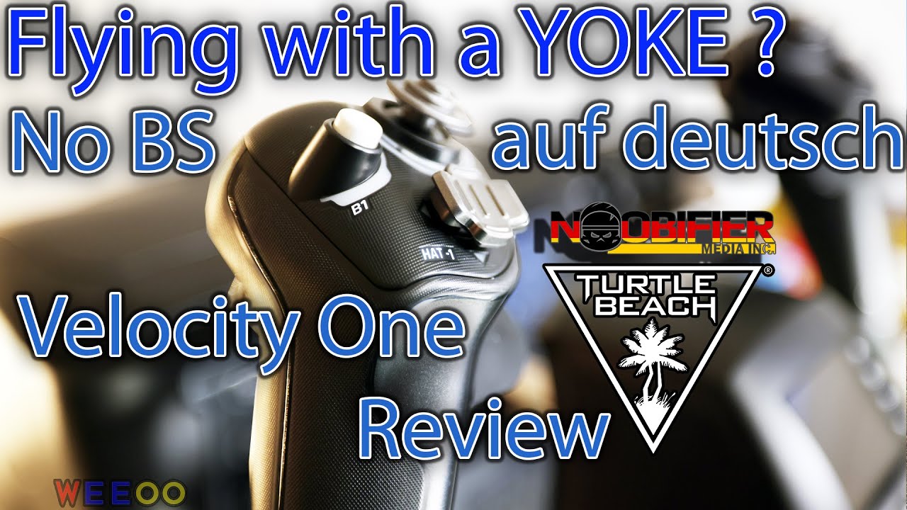 Der Sprung ins Cockpit ist mit dem Turtle Beach Velocity One Flight ein Kinderspiel Review