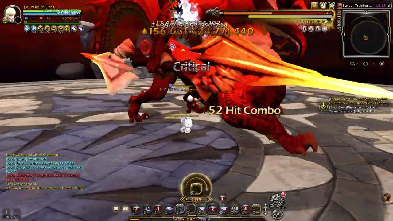 Dragon Nest Sea, Randgrid STG 28 first clear.