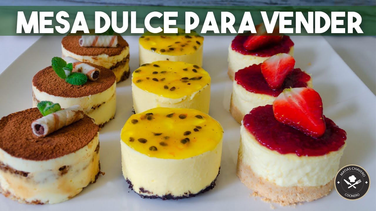 MESA DULCE PARA VENDER | MATIAS CHAVERO