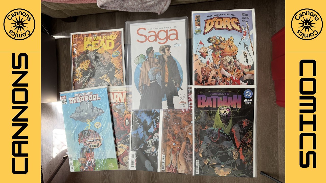 crazy comic book find at a record store /// NCBD 3-11-26