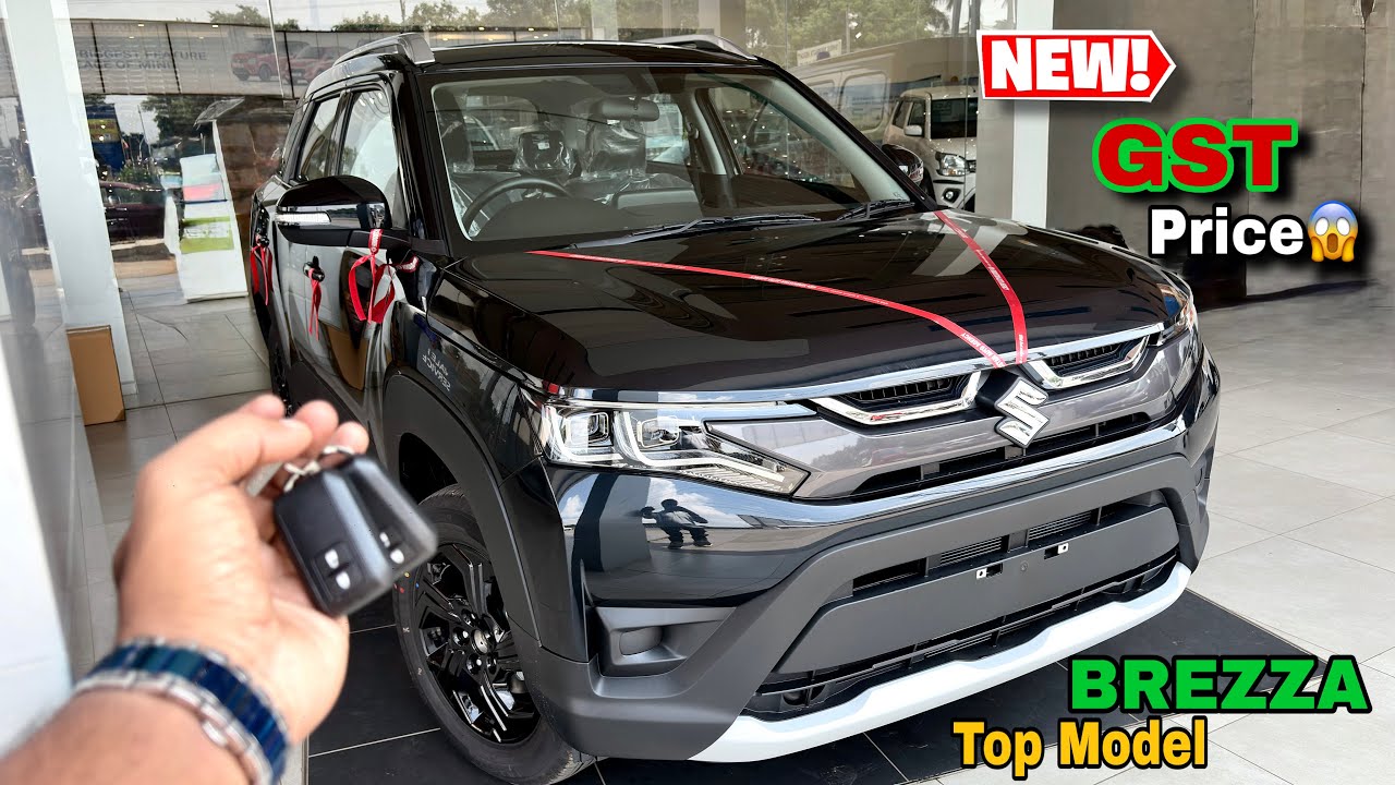 Update✅GST Price Maruti Brezza | 2025 Brezza ZXI Top Model On-Road Price | GST2.0 Details & Reviews 