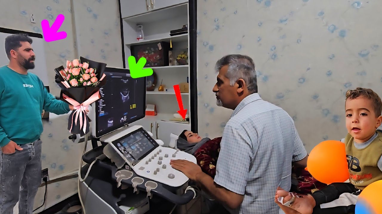 Maryam and Saif Ella go to the hospital to have an ultrasound to determine if the baby is healthy.  