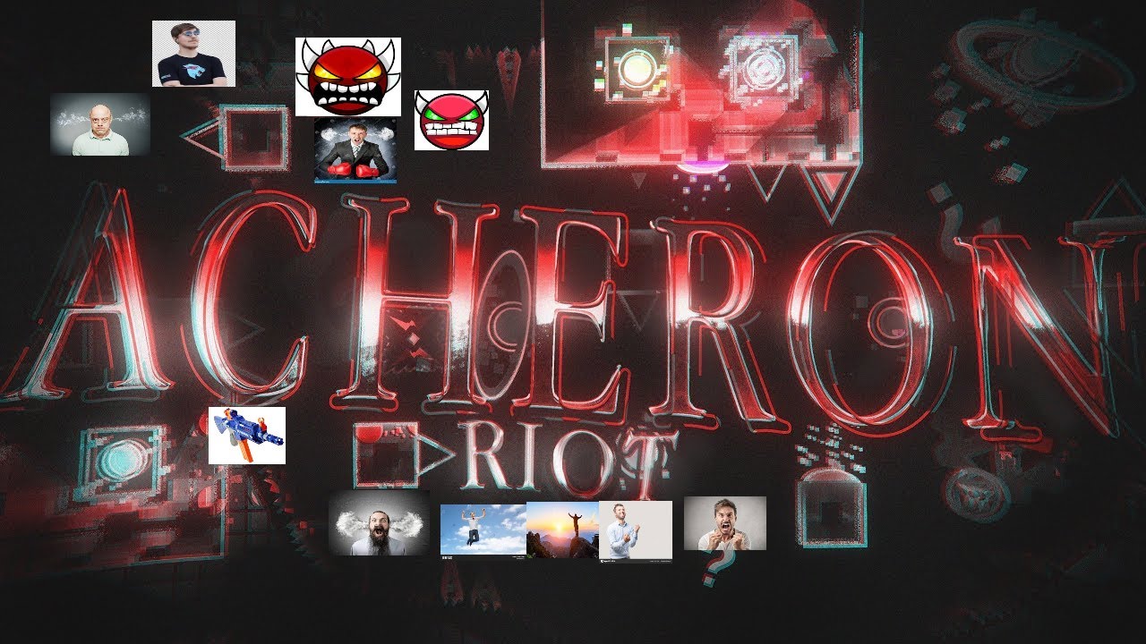 Acheron Easy Layout | Geometry Dash
