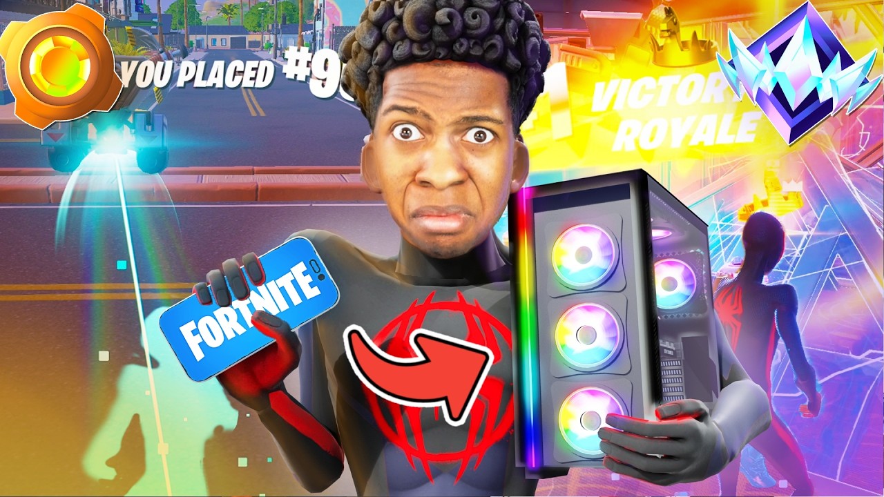 Unreal Speedrun But My Setup UPGRADES Every Rank!