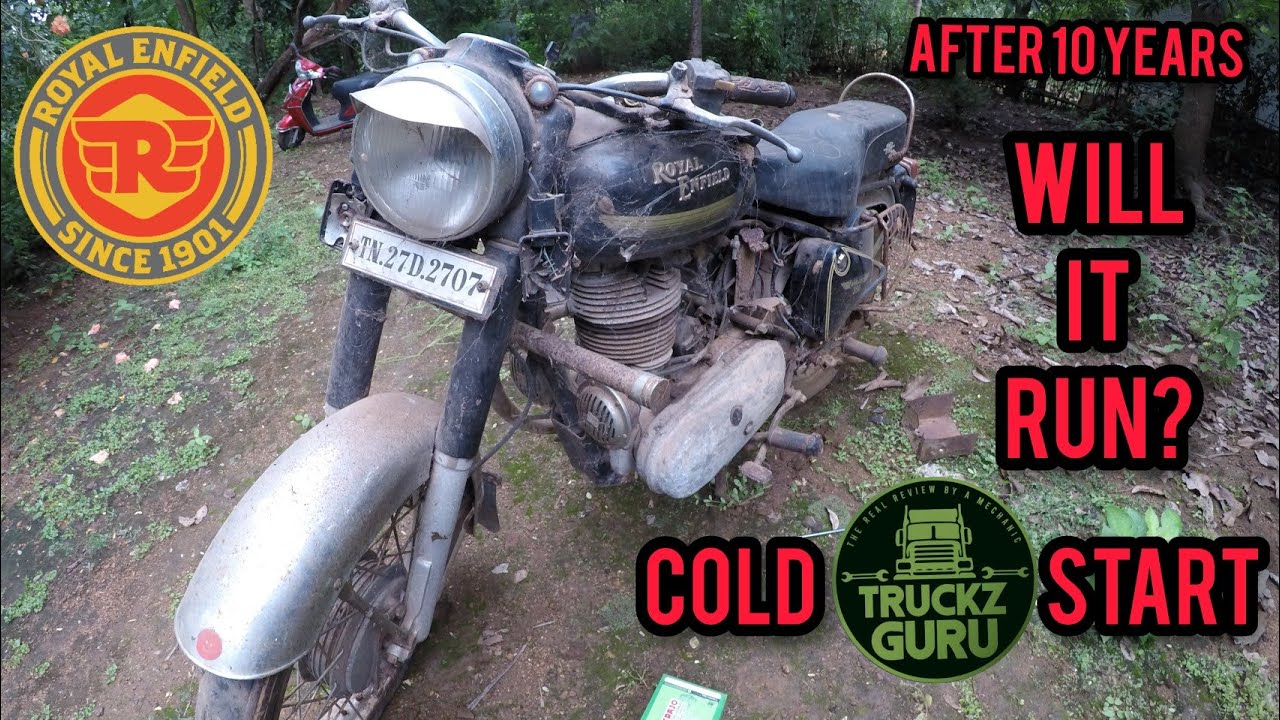 COLD START||VINTAGE ROYAL ENFIELD BULLET||AFTER 10 YEARS||WILL IT RUN?||മലയാളം
