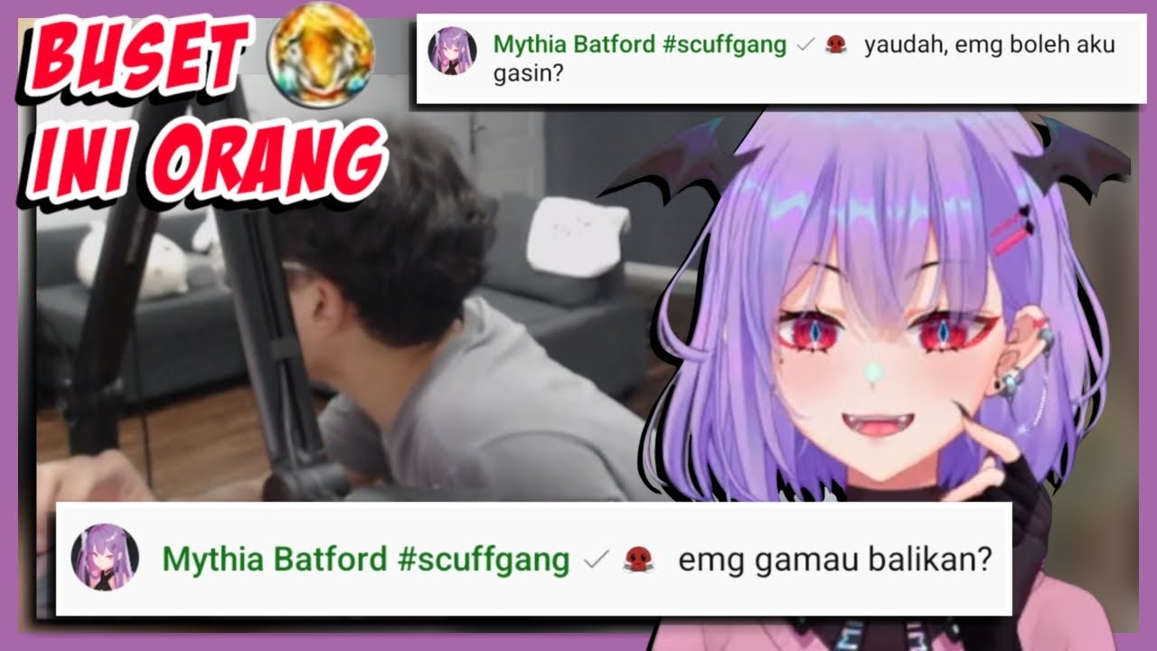 Kelakuan Mythia Batford di stream Naplive jam setengah 2 pagi - Naplive [clip]