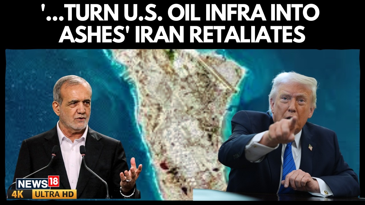 'Turn US Oil Infra Into Ashes' Iran Vows Blood-Chilling Retaliation After Trump Strikes Kharg Island