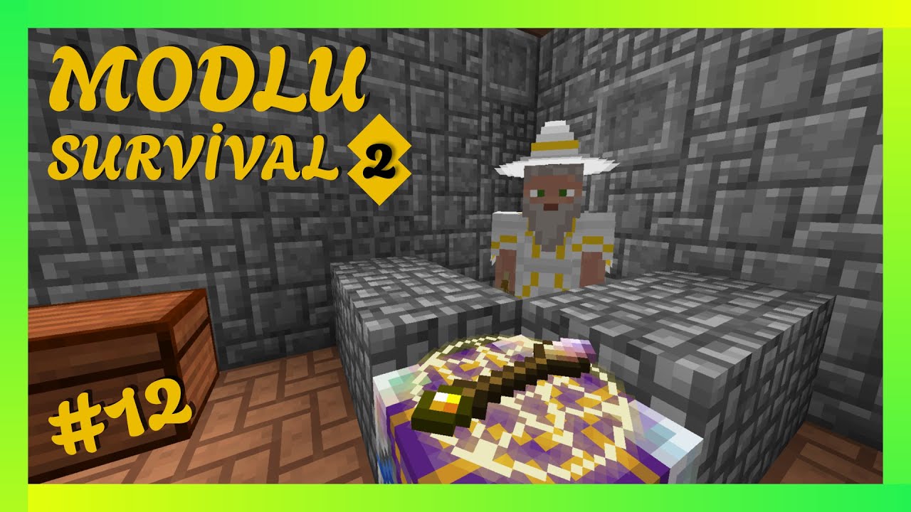 EFSANE BÜYÜ MODU, BÜYÜCÜ OLDUK - Modlu Survival #12
