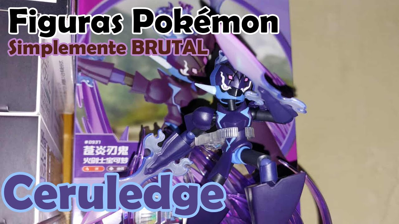 Unboxing y Armado: Ceruledge (Pokémon Scarlet and Violet) - Pedazo de figura muy barata!!