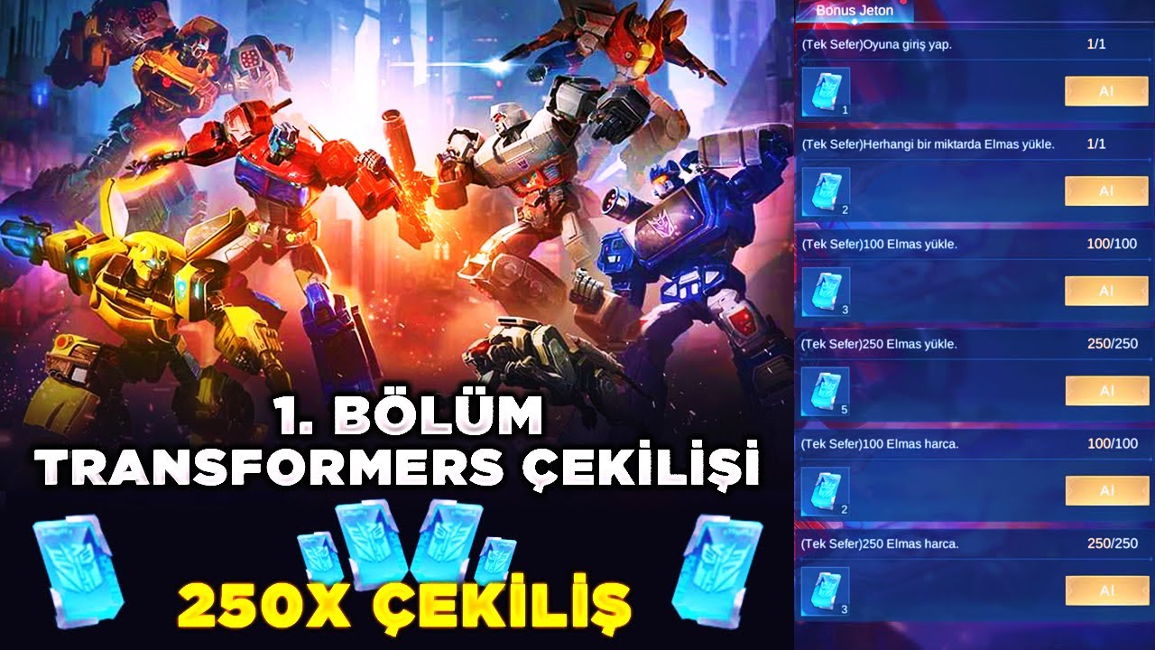 250X MLBB X Transformers Çekilişi | Transformers Biletleriyle Abonelerime Hangi Kostümleri Çıkarttım