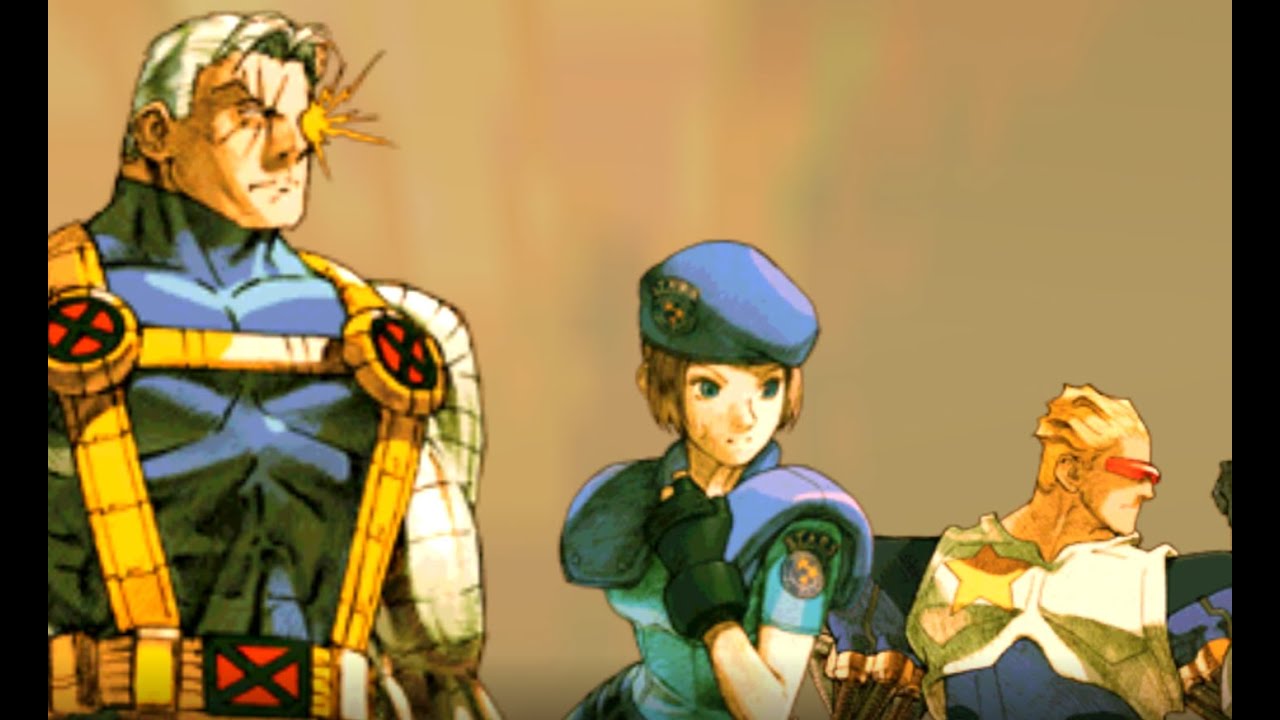 MvC2 - Arcade Mode - Jill, C. Comando and Cable