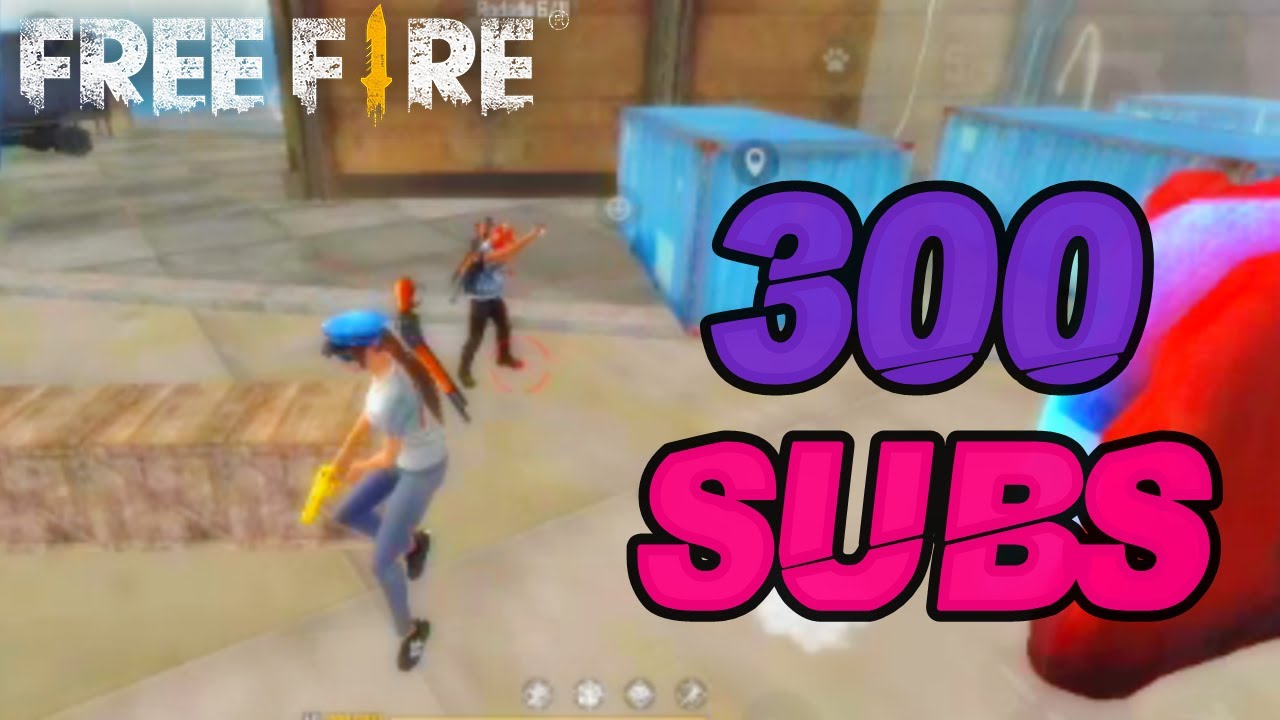 THANKS FOR 300 SUBS ❤️ | FREE FIRE
