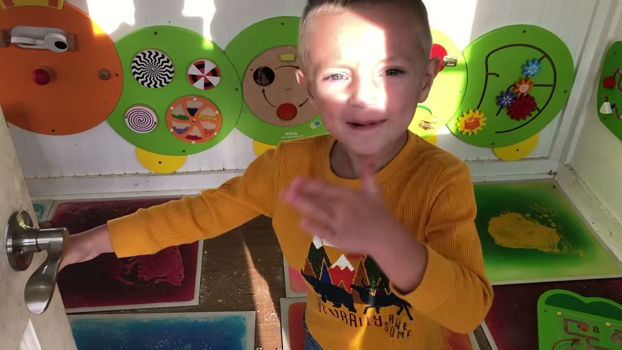 Parker spends so much time in tiny house