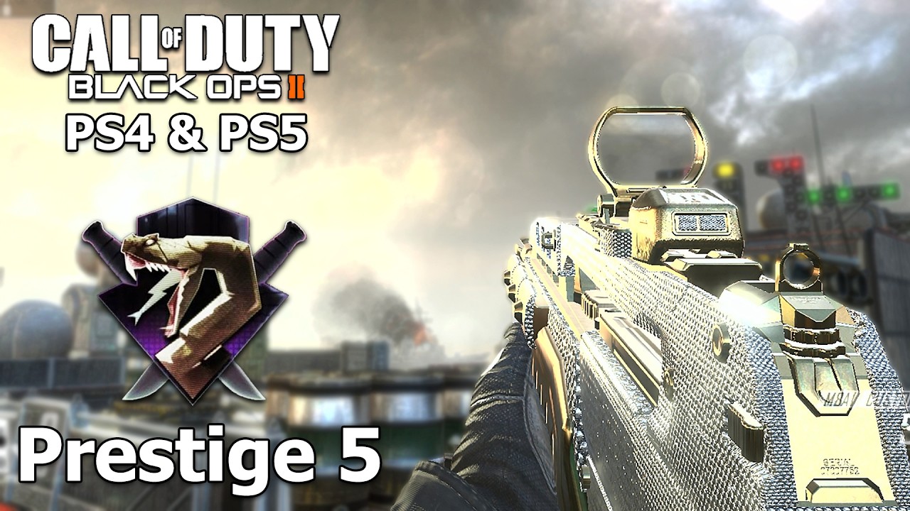 BO2 PS5 - Reaching Prestige 5 & Diamond Guns!